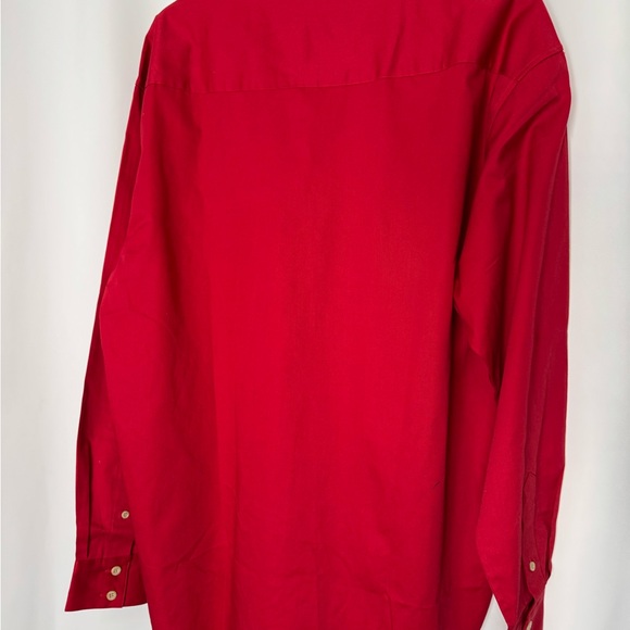 Vintage Tony Lama Men’s Red Button-Up Shirt Large - Picture 6 of 8